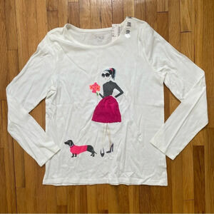 The Children’s Place Girls Long Sleeve Fashionista Graphic Tee Shirt Size XXL 16